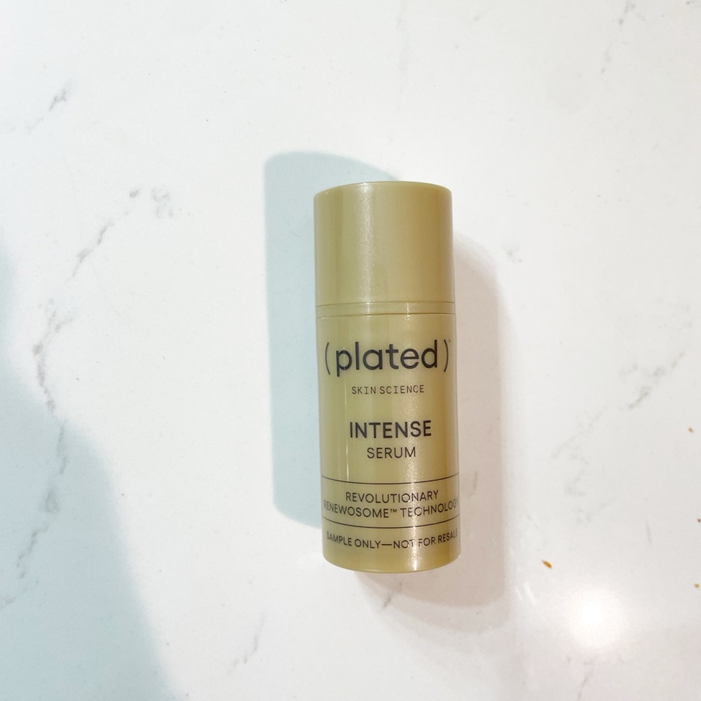 - Plated Intense travel Sample size serum .5ml new